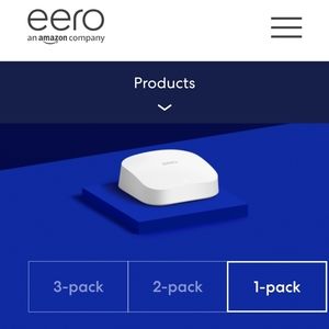 eero Pro 6 AX4200 Tri-Band Mesh Wi-Fi 6 Router w/Alexa & Zigbee